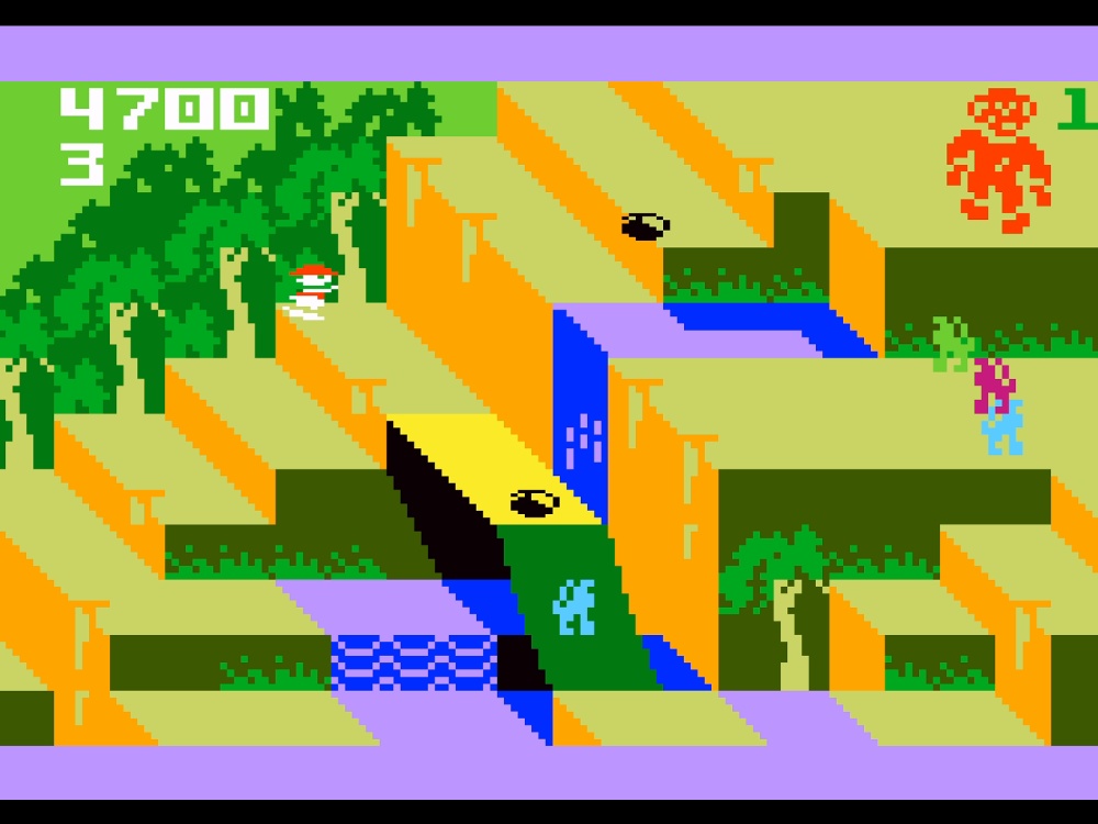 Gameplay of Congo Bongo for Intellivision